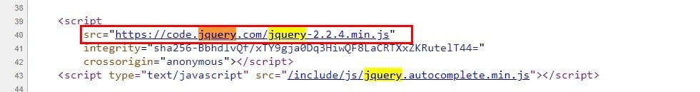 Перевірка наявності jQuery